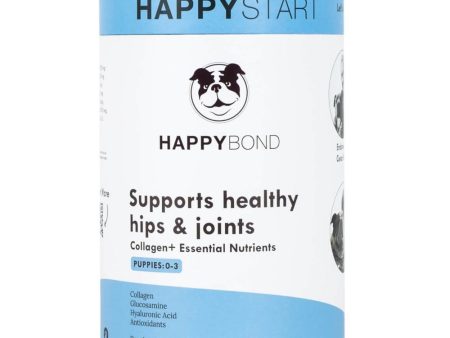 $33 OFF: Happy Bond Happy Start Joint Supplement For Puppies & Young Dogs 400g Online