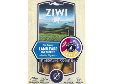 20% OFF: ZiwiPeak Lamb Ears Air-Dried Dog Treats 60g Online