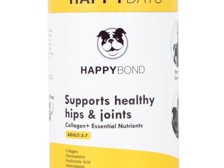 $33 OFF: Happy Bond Happy Days Joint Supplement For Adult Dogs 400g Online Sale