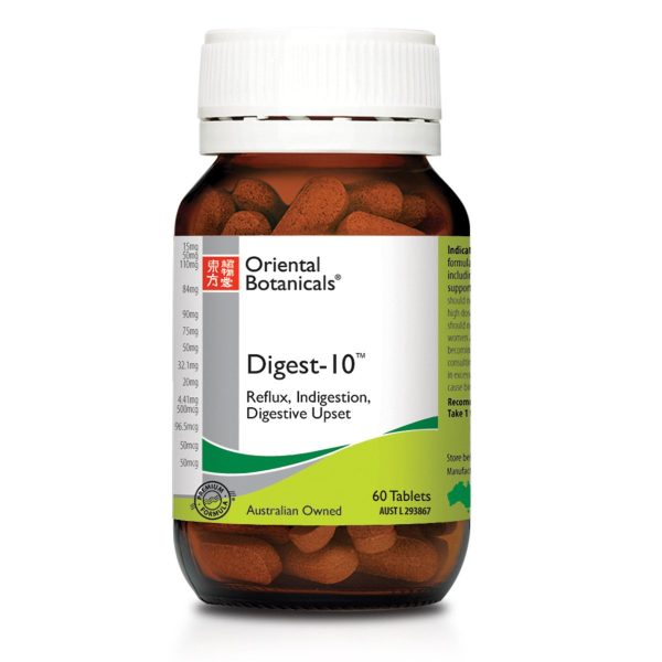 Oriental Botanicals Digest 10, 60 Tablets Online now