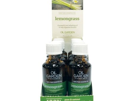 Oil Garden Lemongrass 25ml x 8 Counter Unit For Discount