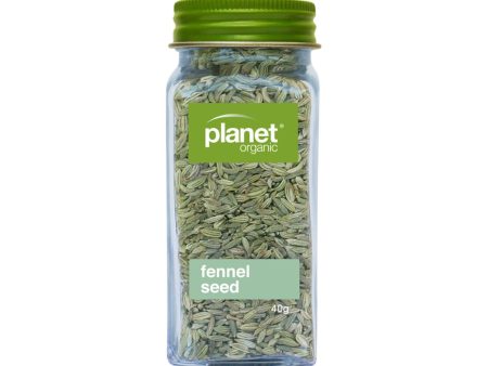 Planet Organic Fennel Seed Whole Shaker 40g on Sale