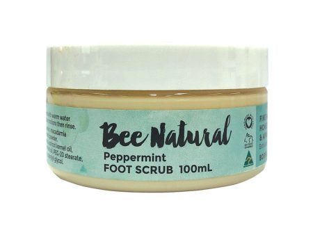 Bee Natural Foot Scrub Peppermint 100ml Online Hot Sale