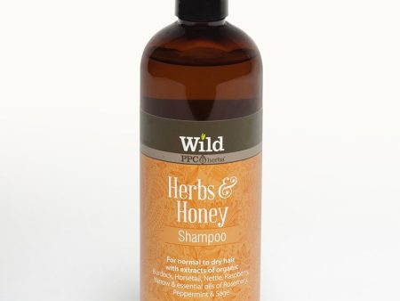 Wild PPC Herbs, Herbs & Honey, Shampoo, 500 ml Supply