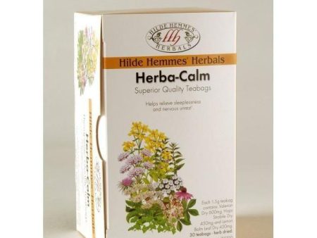 Hilde Hemmes Herbal s, Herba Calm, 30s Tea Bags Sale