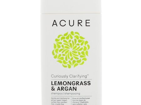 Acure Curiously Clarifying Shampoo Lemongrass & Argan 12 fl oz (354ml) on Sale