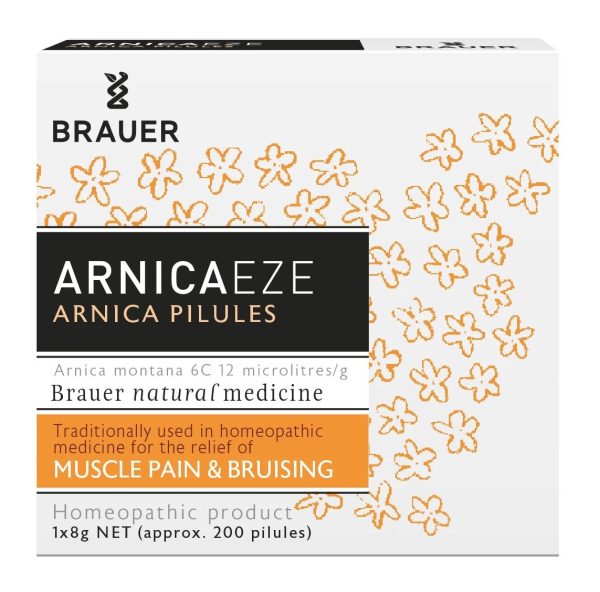 Brauer Arnicaeze Arnica Muscle Pain & Bruising Pilules (6 Capsules) 1 x8g Cheap