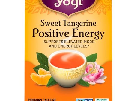 Yogi Tea Positive Energy Sweet Tangerine 16 Tea Bags 1.02 oz (29g) Online