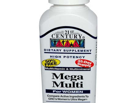 21st Century Healthcare, Mega Multi, For Women, 90 Tablets Cheap