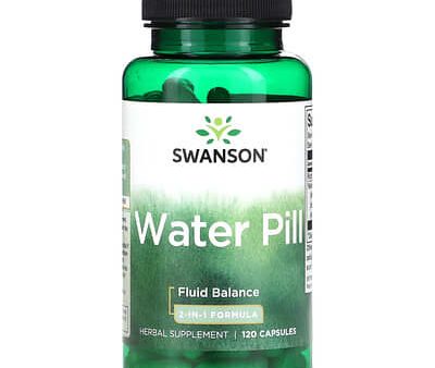 Swanson, Water Pill, 2-In-1 Formula, 120 Capsules Online Sale