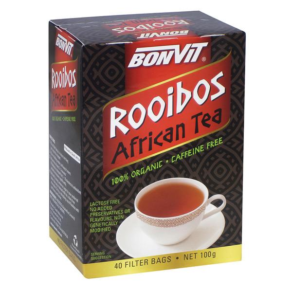 Bonvit Organic Rooibos African Tea x 40 Filter Bags For Cheap