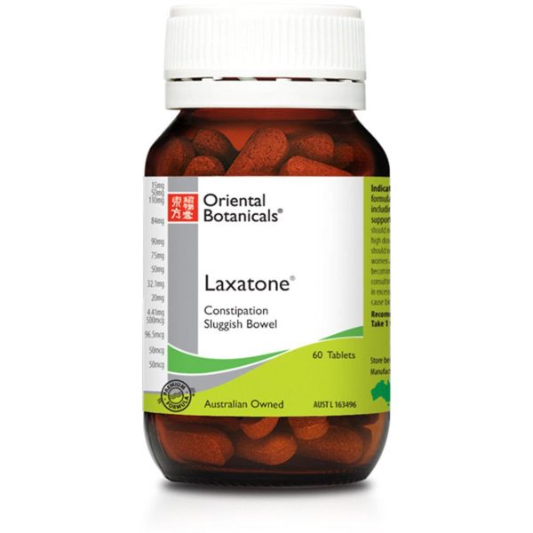 Oriental Botanicals Laxatone 60 Tablets Online