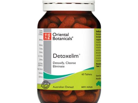 Oriental Botanicals Detoxelim 60 Tablets Online Sale