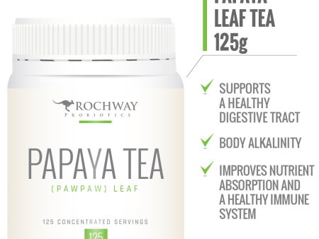 Rochway Papaya Tea Leaf 125g Fashion