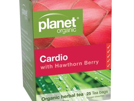 Planet Organic Cardio Herbal Tea x 25 Tea Bags For Sale