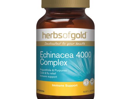 Herbs Of Gold Echinacea 4000 Complex 30 Tablets on Sale