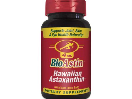 Bioastin Natural Hawiian Astaxanthin 4Mg 120 Capsules Supply