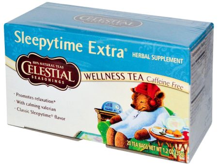 Celestial Seasonings Wellness Tea Sleepytime Extra Caffeine Free 20 Tea Bags 35g Online