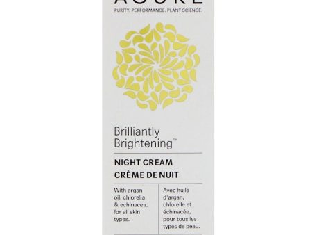 Acure Brilliantly Brightening Night Cream 1.7 fl oz (50ml) Online Sale