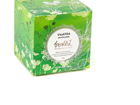 Bodhi Organic Tea VitaliTEA (Revitilising) Loose 40g Online now