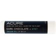 Acure Organics, Argan Oil, Lip Balm, Dark Chocolate + Mint, 4.25 g For Cheap