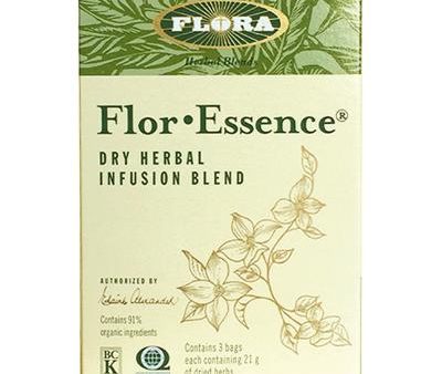 Flora Flor Essence Dry Herbal Infusion Blend 21g 3pk For Sale