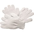 Clover Fields Massage Glove White x 12 Pack Hot on Sale