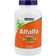 Now Foods Alfalfa 650mg 500 Tablets Hot on Sale