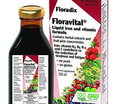 Floradix Floravital Liquid Iron Herbal 250ml Supply