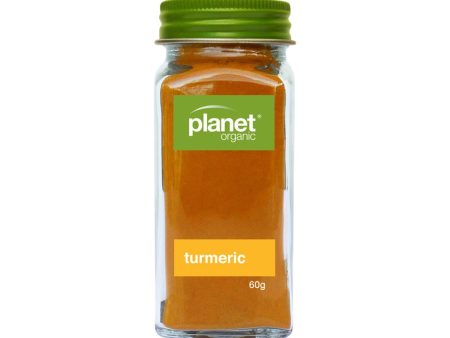 Planet Organic Turmeric Shaker 60g Fashion