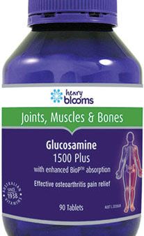 Henry Blooms Glucosamine 1500 Plus (with enhanced BioP) 90 tablets Online now