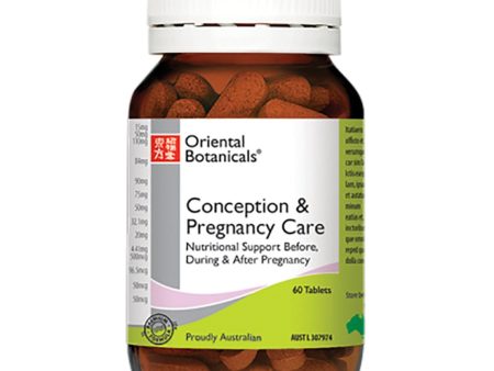 Oriental Botanicals Conception & Pregnancy Care 60 Tablets Online Sale