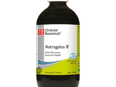 Oriental Botanicals Astragalus 8 Combination 200ml For Cheap