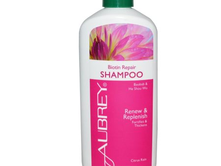 Aubrey Organics Biotin Repair Shampoo Citrus Rain 325ml Fashion