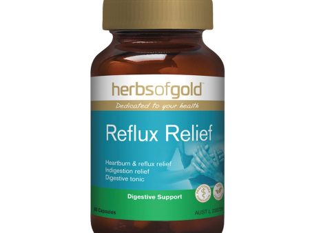 Herbs Of Gold Reflux Relief 60 Capsules Online Sale