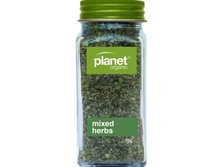 Planet Organic Mixed Herbs Shaker 15g Fashion