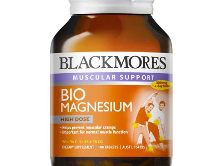 Blackmores Bio Magnesium 100 Tablets Cheap