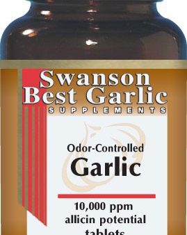 Swanson Best Garlic Supplements Odor-Controlled Garlic 500mg 250 Tablets Online Sale