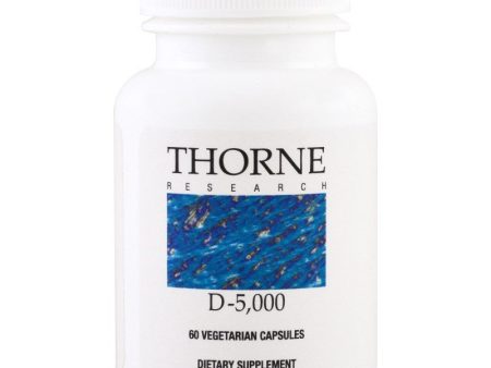 Thorne Research D-5000, 60 Vegetarian Capsules Online