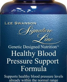 Lee Swanson Signature Line Healthy Blood Pressure Support Formula 90 Veg Capsules Online now