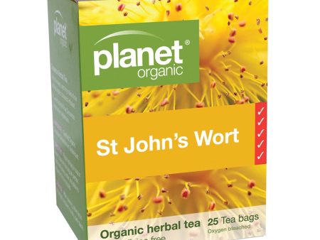 Planet Organic St John S Wort Herbal Tea x 25 Tea Bags Fashion