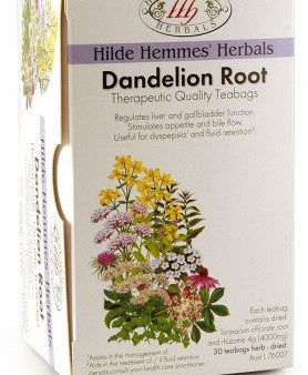 Hilde Hemmes Herbal s, Dandelion Root, 30 Tea Bags For Discount