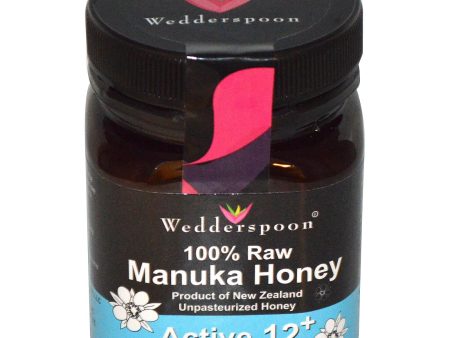 Wedderspoon Organic Inc. 100 % Raw Manuka Honey Active 12 + 250 mg Sale