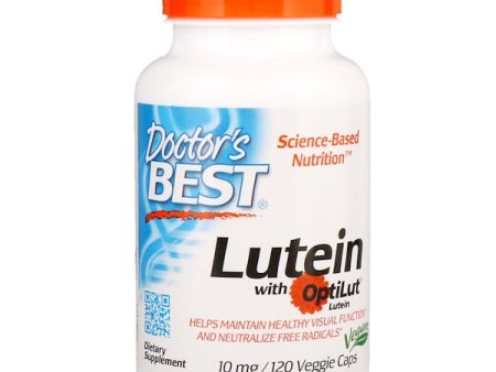 Doctor s Best Lutein with OptiLut 10mg 120 Veggie Caps on Sale