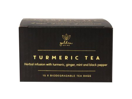 Golden Grind Turmeric Tea Bagsx15 Fashion