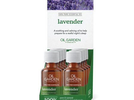 Oil Garden Lavender 25ml x 8 Counter Unit Online