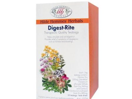 Hilde Hemmes Herbal s Digest Rite 30s Tea Bags For Sale