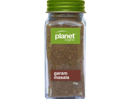 Planet Organic Garam Masala Shaker 50g For Sale