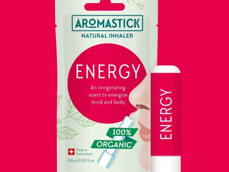 AromaStick Energy Nasal Inhaler Single 0.8ml Supply