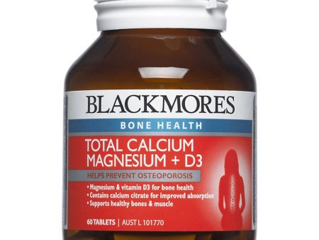 Blackmores Total Calcium And Magnesium 60 Tablets For Cheap